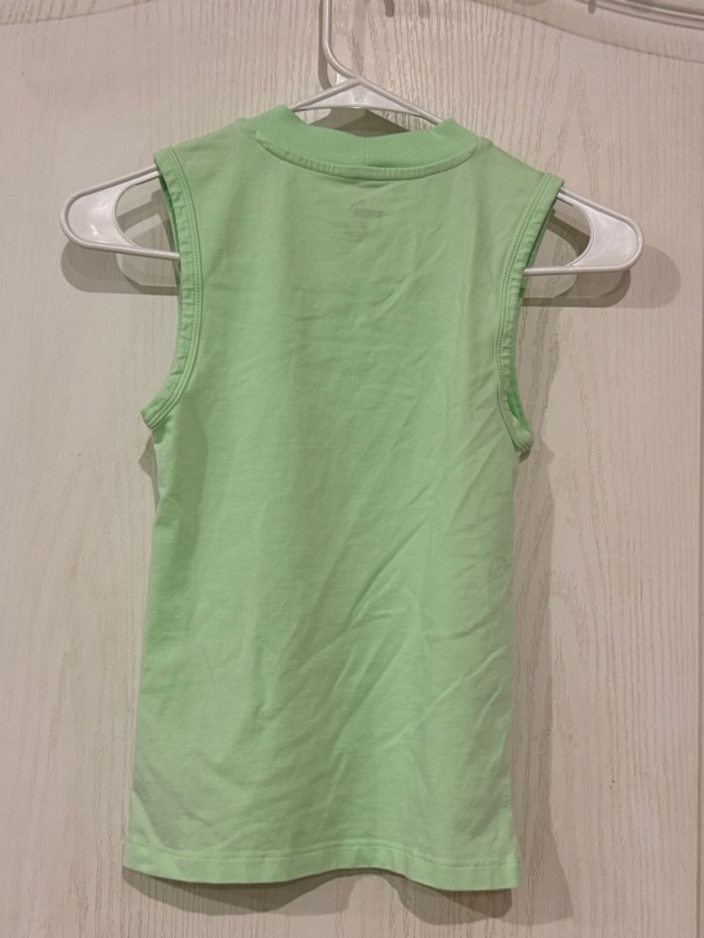 Puma Ladies' Sleeveless Tank Top in Light Green - Picture 8 of 10